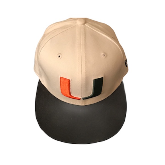 New Era Other - University of Miami Fitted Hat